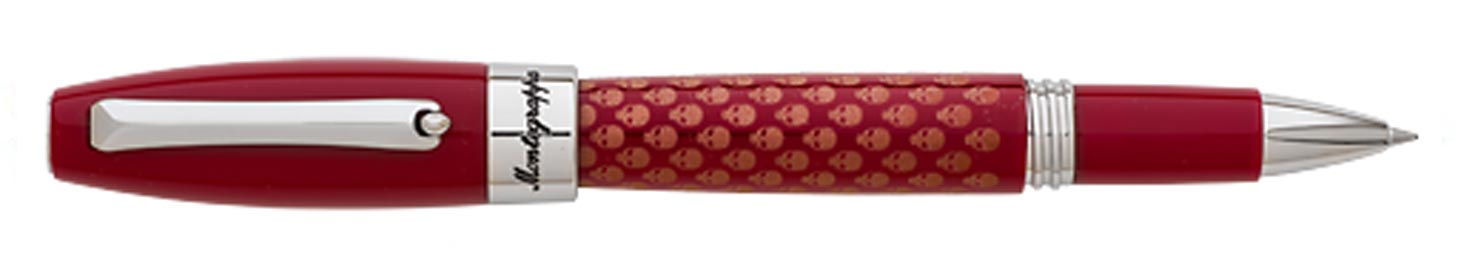 Montegrappa – Fortuna Skull Red Rollerball 